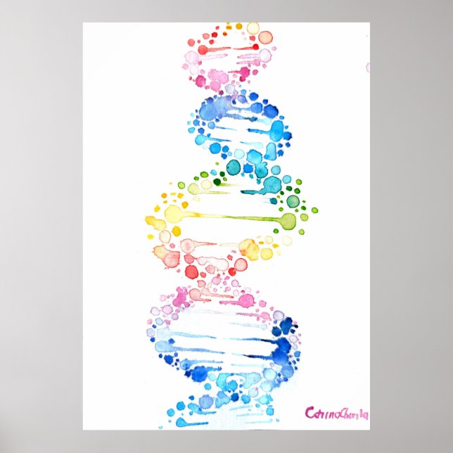 DNA, livets sfäral Poster (Framsidan)