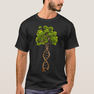 DNA Livets träd Science Genetics Biology Environm T Shirt