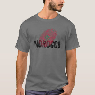 DNA marockansk afrikansk Coola Moorish Proud Maroc T Shirt