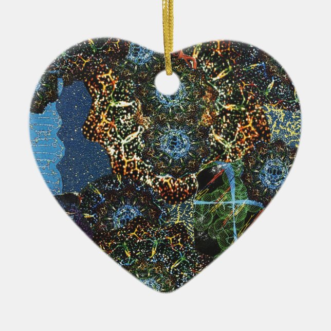 DNA~Memory Julgransprydnad Keramik (Framsidan)