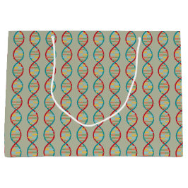 ​ DNA Mid Century Modern STEM Biology Rand grönt