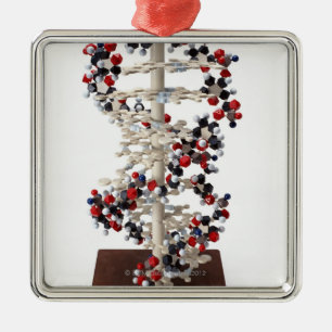 DNA modellerar Julgransprydnad Metall