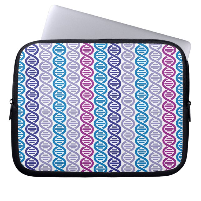 Dna-mönster Laptop Fodral (Framsidan)