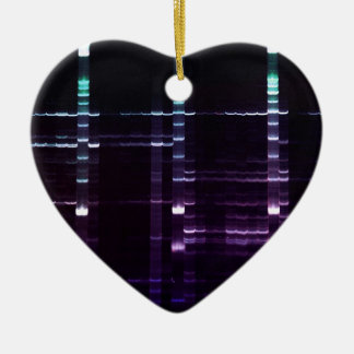 Dna-ordnande i viss följdGel 2 Julgransprydnad Keramik
