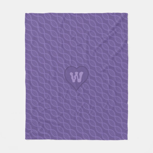 DNA Rand Fleece Blanket (Framsidan)