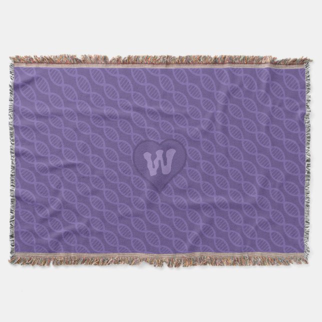 DNA Rand Throw Blanket Filt (Framsidan)
