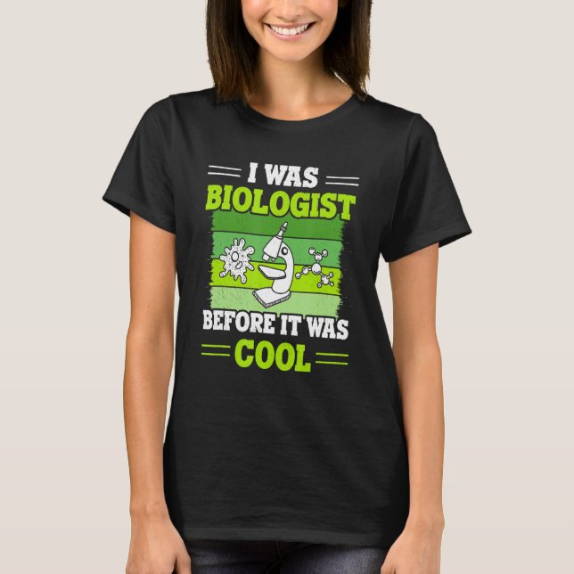 DNA Science Biolog Biology T Shirt (Framsida)