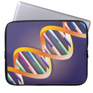DNA Spotlight Vetenskap Laptop Fodral