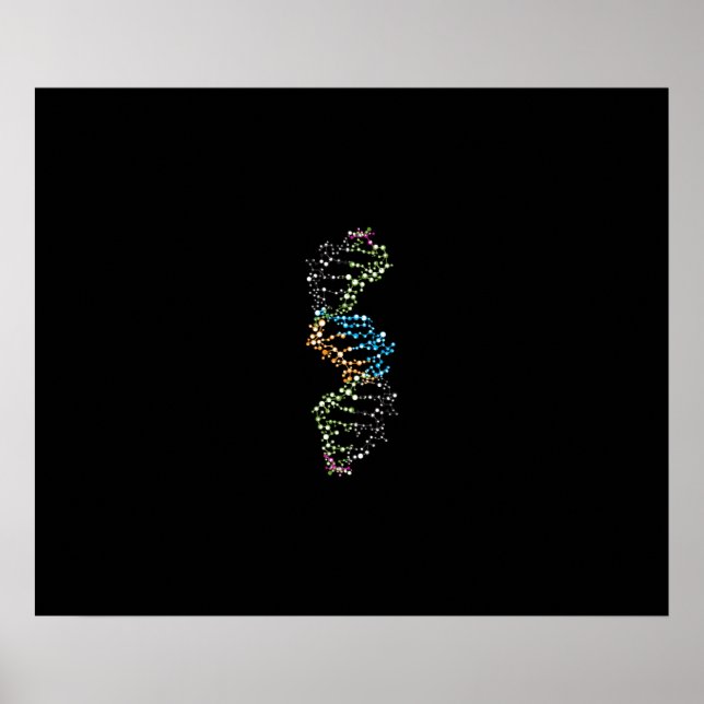 DNA Strand Poster (Framsidan)