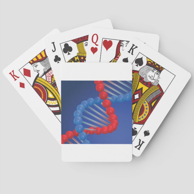 DNA strandar att leka kort Casinokort (Baksidan)