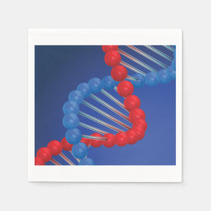 DNA strandar pappra servetter