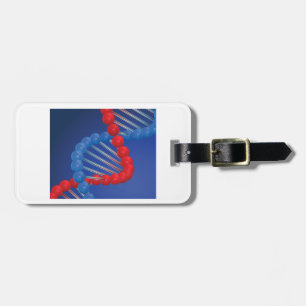 DNA-sträng bagagetaggar Bagagebricka