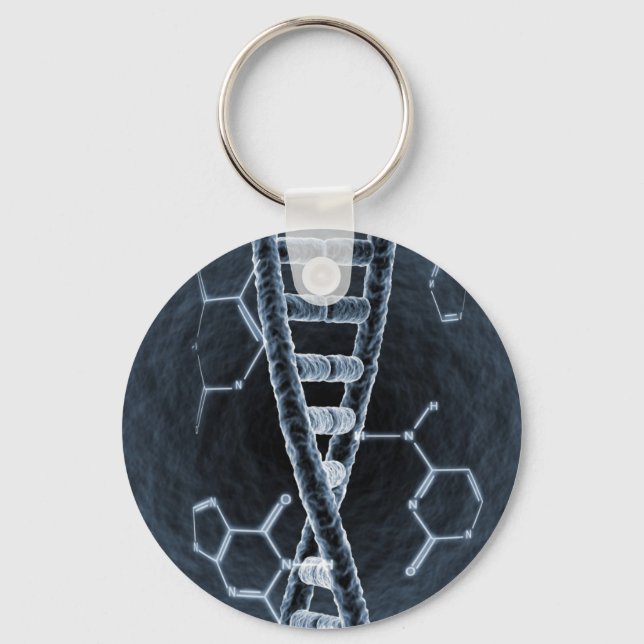 DNA-sträng Nyckelring (Framsida)