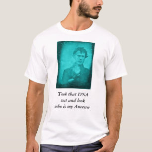 DNA testar förfadern (blått avbildar), T Shirt