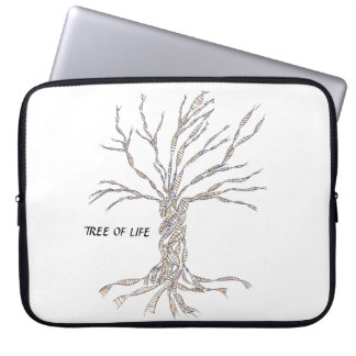 DNA TRÄD eller Livets träd Laptop Sleeve