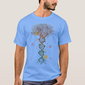 DNA Träd Life bioology Environment Genetics T Shirt