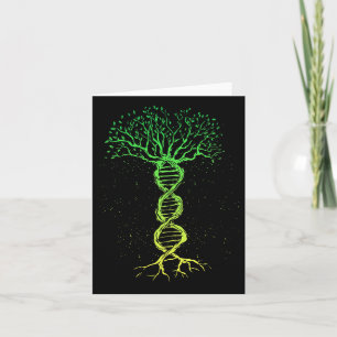 Dna Träd Life Genealogy Biolog Genetics Science Kort