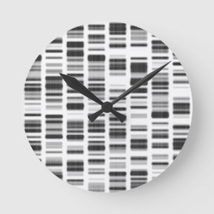 Dna-tryck - rund klocka
