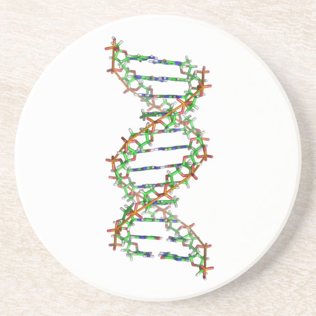 DNA - vetenskap/vetenskapsman/biologi Underlägg Sandsten (Framsidan)