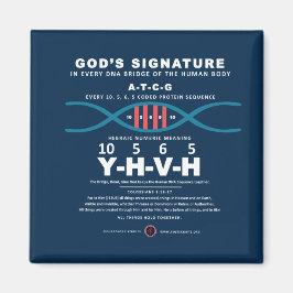 DNA-YHVH-kod Magnet