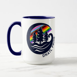 DNATL Pride Rainbow Redwood Kaffe Mugg