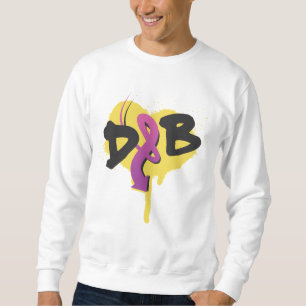 DnB grafittipil Lång Ärmad Tröja
