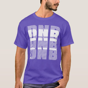 DNB Trummor och Bas EDM Musik Rave present retro T Shirt