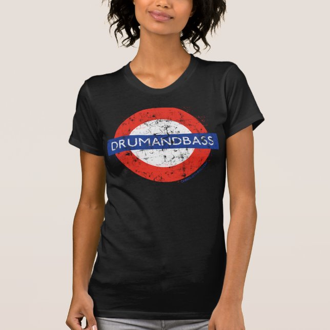 DnB tunnelbana (nödläge) T-shirt (Framsida)