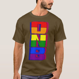 DNB Vert Original Junglist DrumnBass-Pridet Regbow T Shirt
