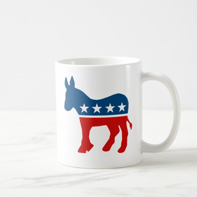 DNC - DEMOCRAT - DONKEY KAFFEMUGG (Höger)