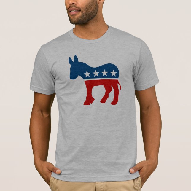 DNC - DEMOKRAT - ÅSNA T-SHIRT (Framsida)