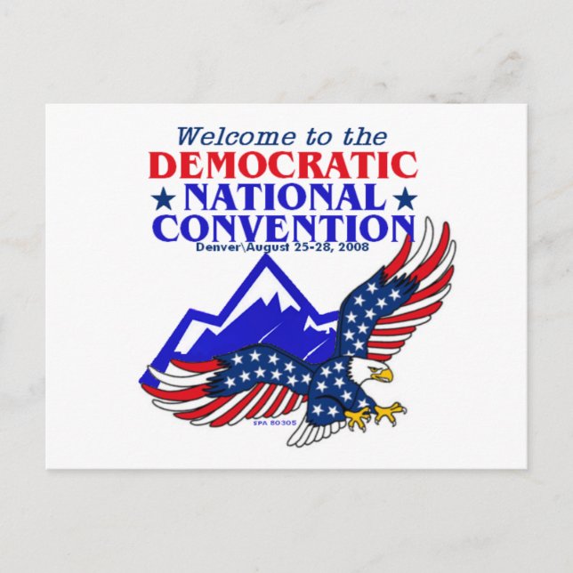 DNC Obama-vykort Vykort (Framsida)