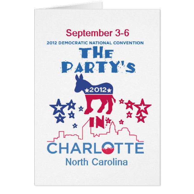 DNC-regel Hälsningskort (Framsidan)