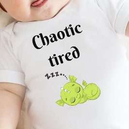 DnD baby - Chaotic Tired Little Dragon T Shirt