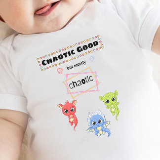 DnD Baby-Chaotisk Bra men mest kaotisk T Shirt