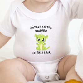 DnD Baby - Cutest Little Dragon i Lair T Shirt
