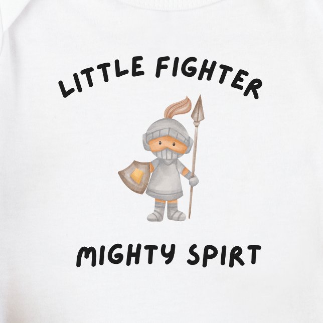 DnD Baby - Little Fighter Mighty Spirit T Shirt (Skapare uppladdad)