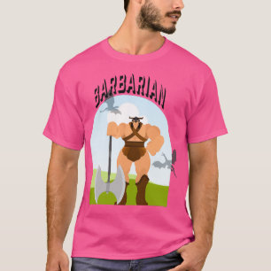 DND Barbarian Class T Shirt