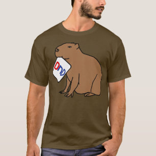 DND Capybara säger "Disturb jag spelar spel" T Shirt