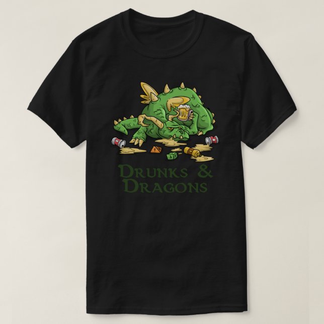 Dnd, drakar och drakar Essential T-Shirt.png T Shirt (Design framsida)