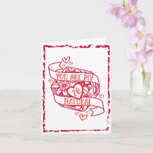 DnD Natural 20 Dice Valentine Card Kort