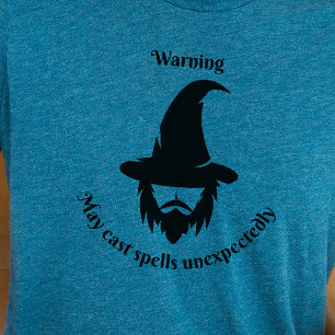 DnD Shirt - Varning! Kan kasta spådomar oväntat. T Shirt