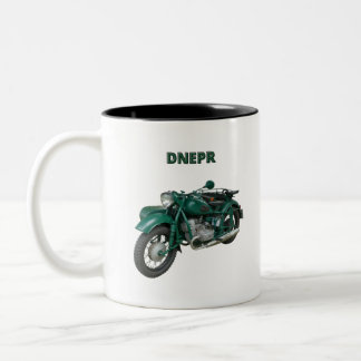 Dnepr Motorcykel Två-Tonad Mugg
