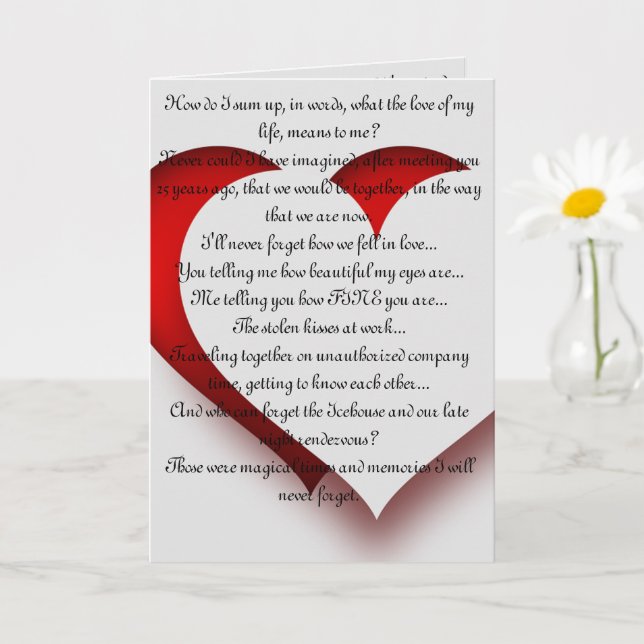 DNHallmark-EXKLUSIV: Kärlek på min födelsedag Kort (Liten växt)