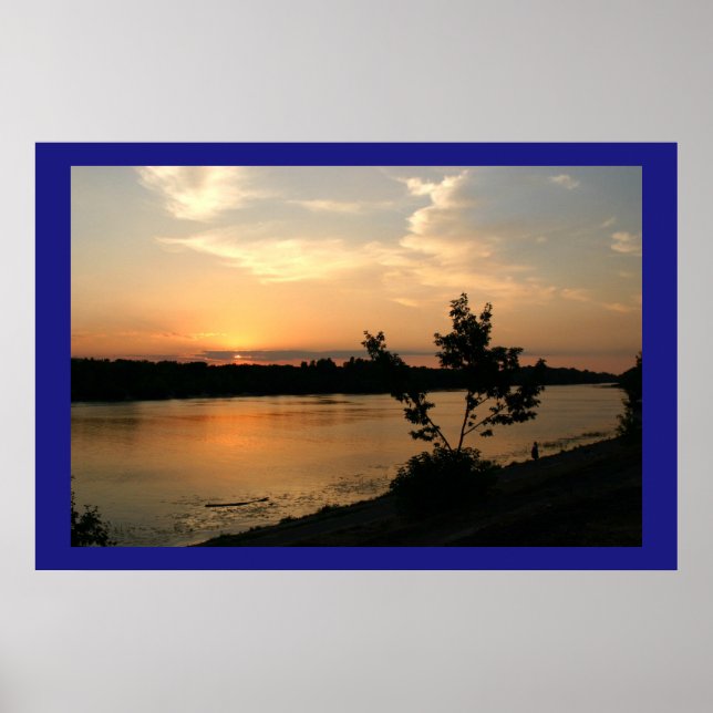 Dniepr Sunset Poster (Framsidan)