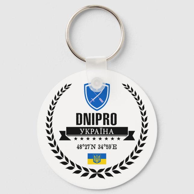Dnipro Nyckelring (Framsida)