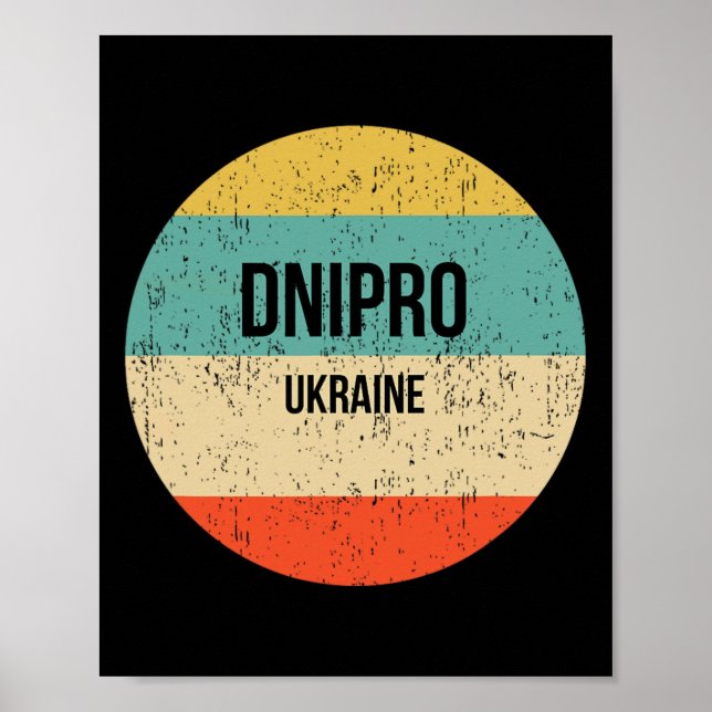 Dnipro Ukraina 3  Poster (Framsidan)