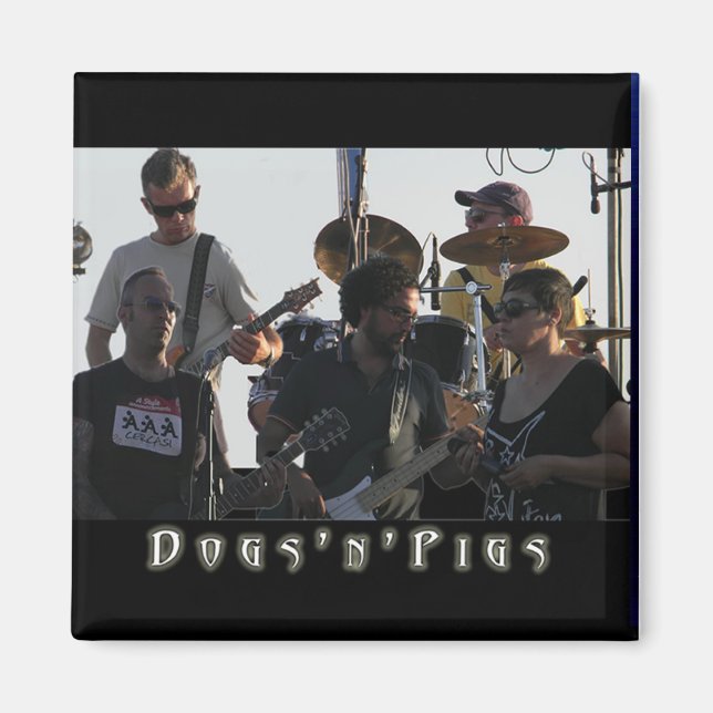 D'n'P Band Magnets 2 Magnet (Framsidan)