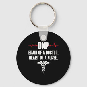 Dnp Doktor i sjuksköterskeyrket Brain Rn Nurse Da1 Nyckelring