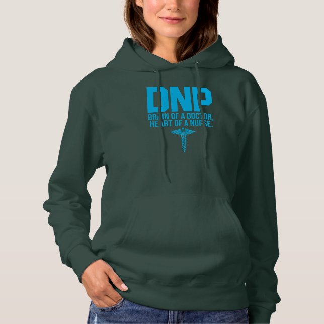 DNP Doktor of Nursing Practice Brain RN Nurse  T Shirt (Framsida)